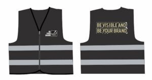 NWP Refleksvest Svart