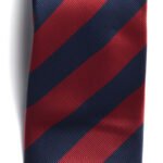 JH&F Tie Regimental Stripe