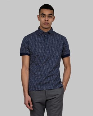 JH&F Indigo Bow Polo 131