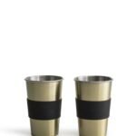 Stålkrus 50 cl 2pk, gull