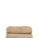 Agnes fleecepledd, beige