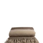 Ulle pledd, beige