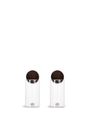 Nature salt- og peppersett med kork-kule, 2-pk
