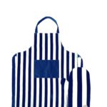 Aron Forkle Med Grillvott, Blå/Hvit