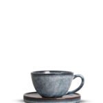 Mug & plate Jade, Blå