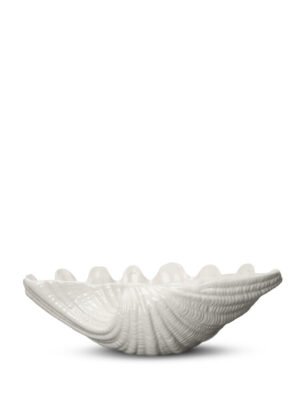 Skål Shell L, Hvit