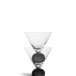 Glass Spice, klar/svart, 2-pk.