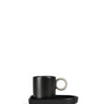 Espressokopp og tallerken Niki