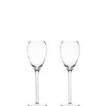 Champagneglass Opacity, 2-pack