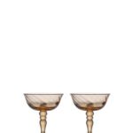 Italiensk champagne coupe Opacity, 2-pk.