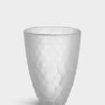 Raspberry Frost Vase H 160Mm