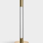 Lumiere candlestick gold 320mm