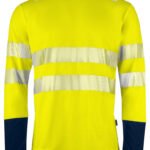 6014 T-shirt Langermet EN ISO 20471 Kl 3/2