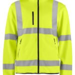 6105 Lett softshelljakke EN ISO 20471 Kl 3