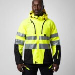 6419 Softshelljakke EN ISO 20471 Kl 3/2