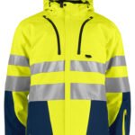 6420 Softshelljakke EN ISO 20471 Kl 3/2 fôret