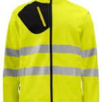 6432 Softshelljakke EN ISO 20471 Kl 3/2