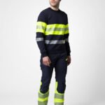 6129 Sweatshirt EN ISO 20471 Kl 1