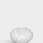 RASPBERRY FROSTED VOTIVE  D92MM