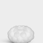 RASPBERRY FROSTED VOTIVE D 110MM
