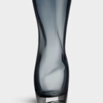 SQUEEZE Vase blå H 340 mm