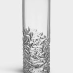 Carat cylinder vase lower cut h 370 mm