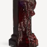 Rocky Baroque vase oxblood 350 mm