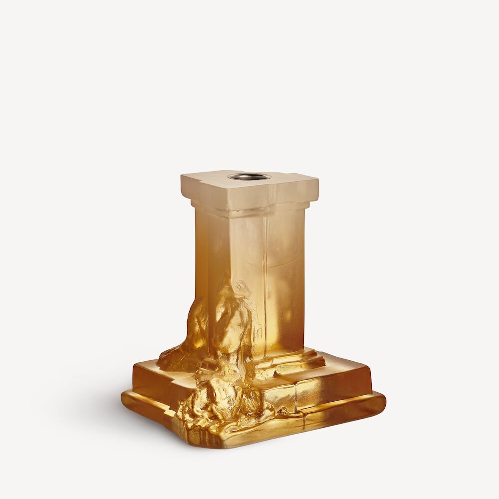 7062310_Rocky_Baroque_Candleholder_H150mm_Amber_Haze_Kosta_Boda_Hanna_Hansdotter_PRO_01_1x1