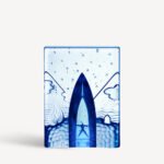 Blues skulptur h 150 mm