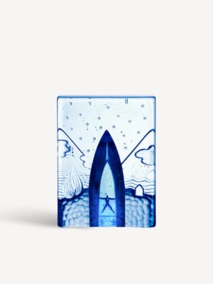 Blues skulptur h 150 mm