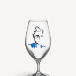 All about you Celebrate Him ølglass cornflower blue 40 cl 2-pk.
