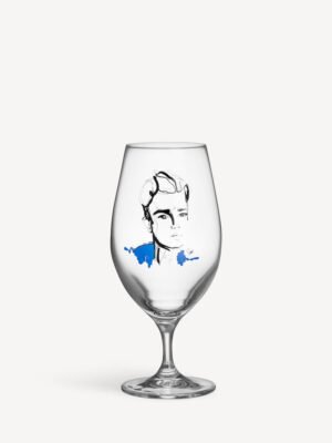All about you Celebrate Him ølglass cornflower blue 40 cl 2-pk.