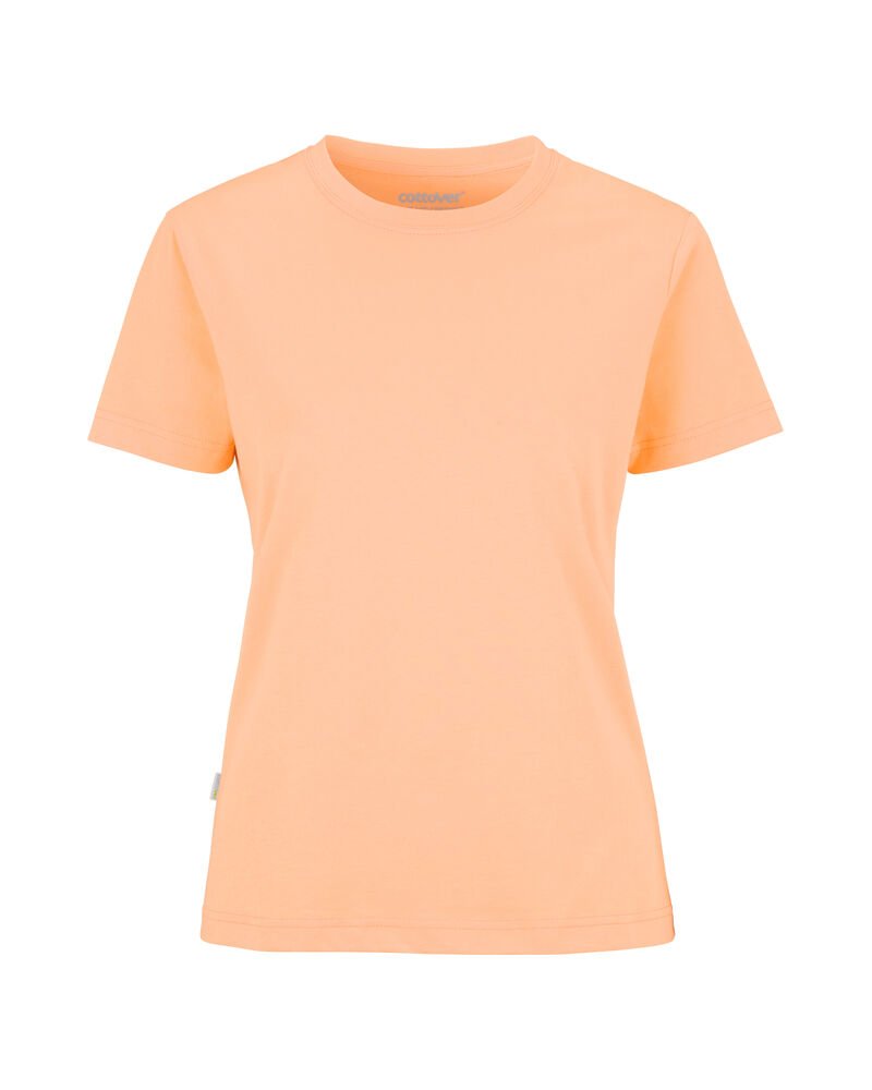 141007-275_T-Shirt-Lady_Peach_Front T-shirt Lady - Bilde 1