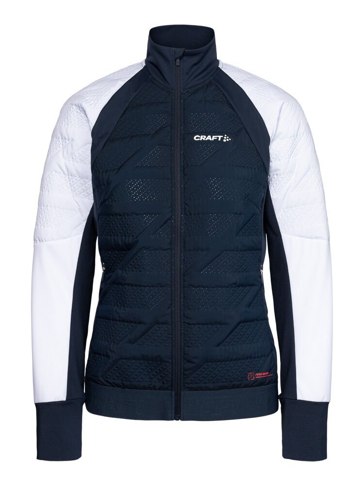 1913352-396900_BlazeWhite_front NOR ADV Nordic Training Speed Jacket W - Bilde 1
