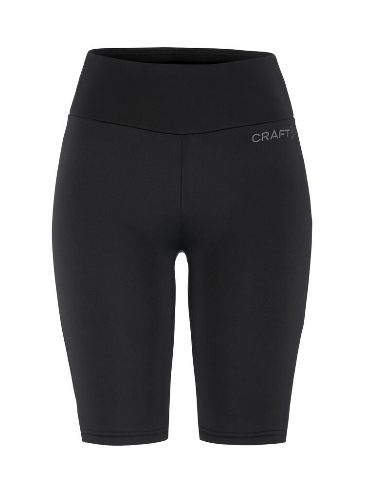 1916709-999000_Explore-Power-Fleece-Short-Tights-W_Front Explore Power Fleece Short Tights W - Bilde 1