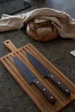 2-pk. Blacksmith kniver med skjærebrett - Bilde 4