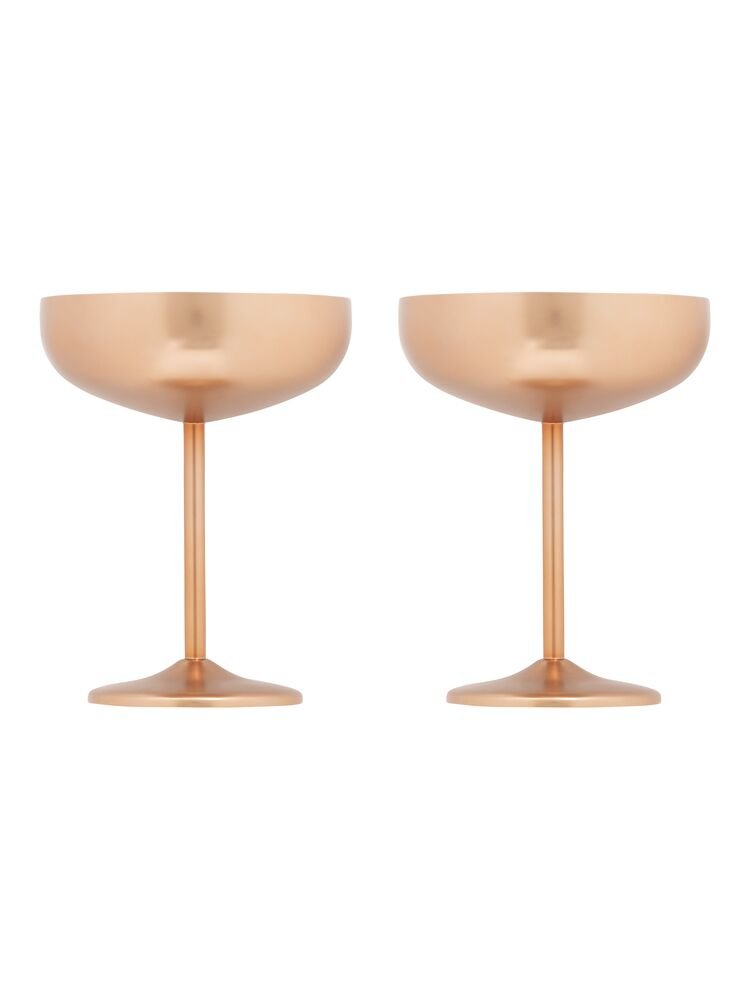 411385-14_Champagneskalar2pack_front Champagne Coupe 2-pk. - Bilde 1