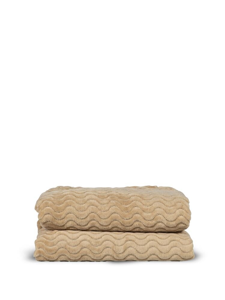 5018254_front Agnes fleecepledd, beige - Bilde 1