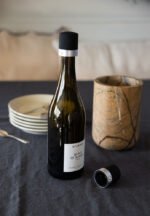 Axel vin- og champagnekork 2-pk. svart/sølv - Bilde 2