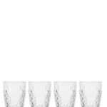 Piknik Juni vannglass, 4-pk.