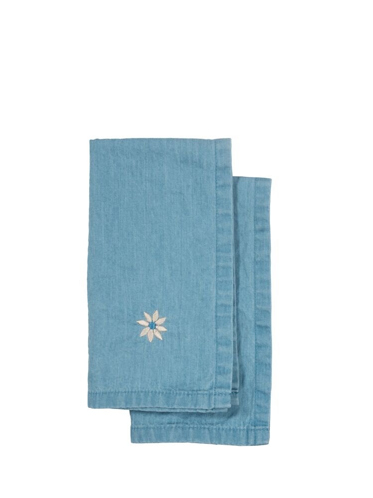5018584_front Eden denim kjøkkenhåndkle, 2-pack - Bilde 1