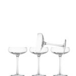 Champagne coupe Opacity, 4-pk.