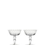 Italiensk champagne coupe Opacity, 2-pk.
