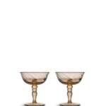Italiensk champagne coupe Opacity, 2-pk.