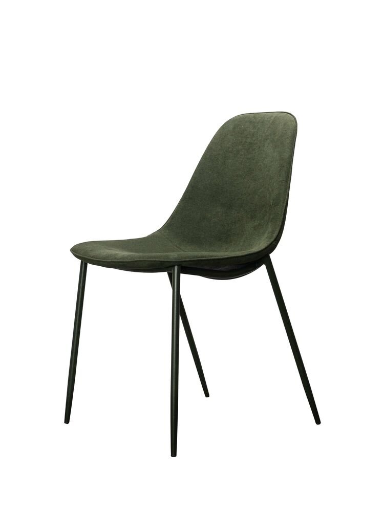 5298500112_front Spisestuestol Cleo, Green - Bilde 1