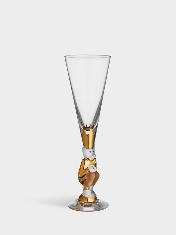 The sparkling devil champagneglass gull 19cl - Bilde 1