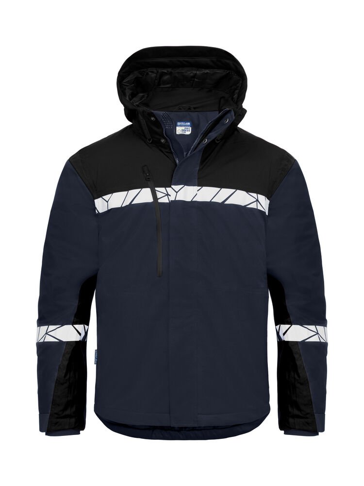647415-5899_Navy_Black_Front 7415 Fôret Funksjonsjakke - Bilde 1