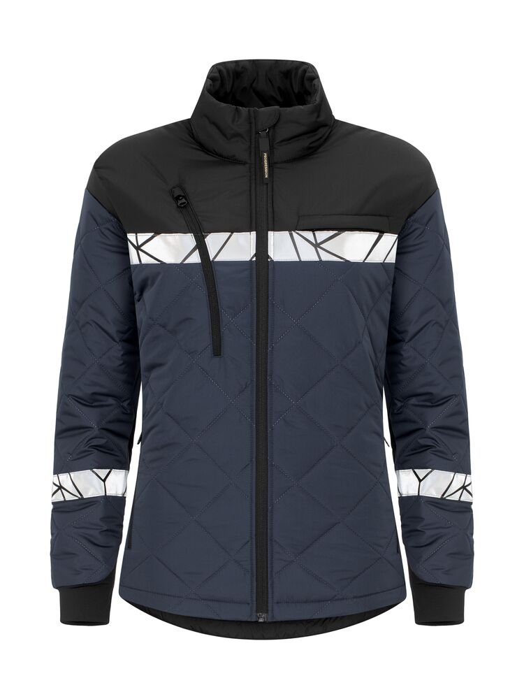 647421-5899_Navy_Black_Front 7421 Fôret Lettvektsjakke Dame - Bilde 1