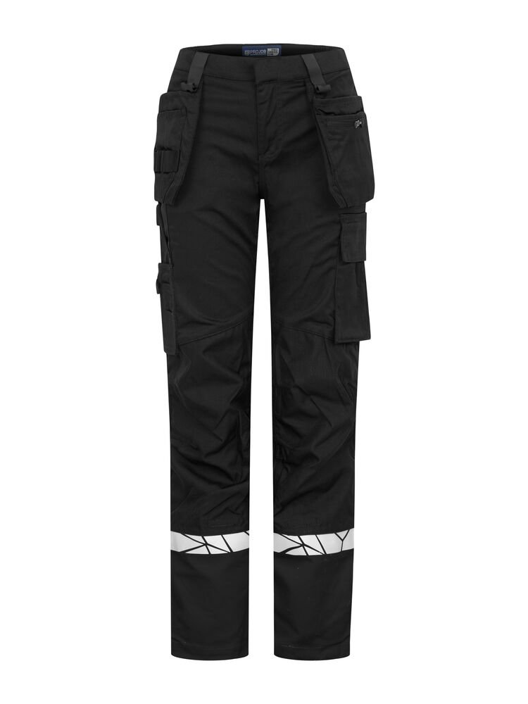 647513-9999_Black_Front 7513 Arbeidsbukse Dame - Bilde 1
