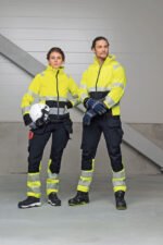 Womens Craftsman Trousers stretch Hi-Vis - Bilde 3
